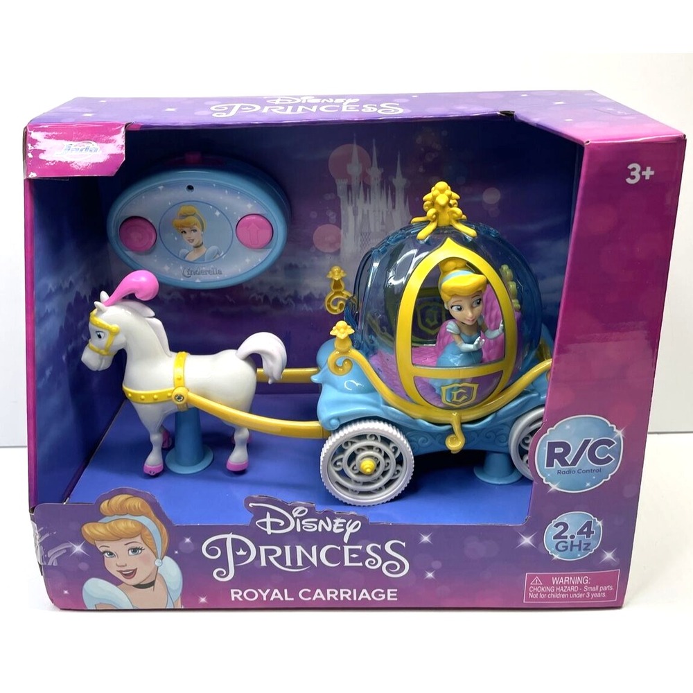 Disney Princess Cinderella Royal Carriage Horse Drawn Radio Controlled NEW - Picture 1 of 5